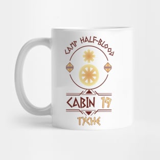 Cabin #19 in Camp Half Blood, Child of Tyche  – Percy Jackson inspired design Mug